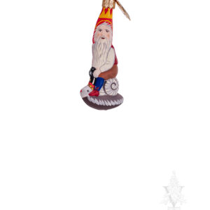 Father Christmas on Snail (Hanger)