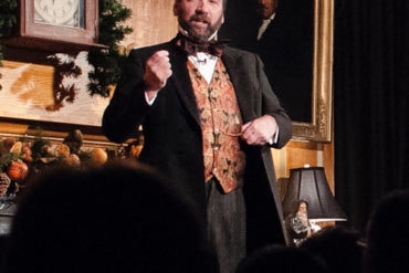 Dickens Weekend: 2017 Gerald Charles Dickens performs A Christmas Carol at Vaillancourt Folk Art in Sutton, MA