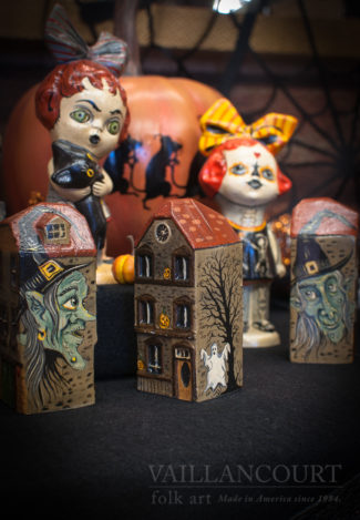 Assorted Haunted House Chalkware New for 2016