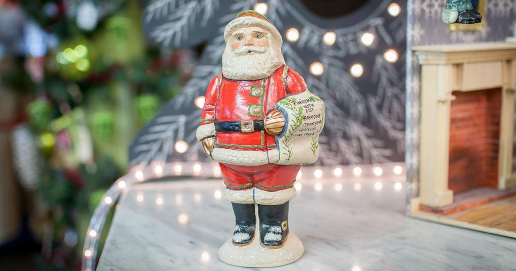 Holiday Chalkware