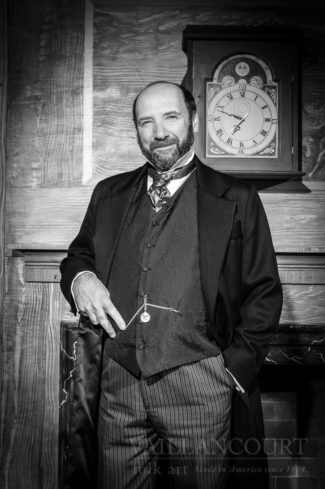 Gerald Charles Dickens at Vaillancourt Folk Art in Sutton, MA