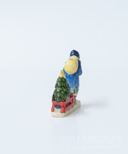 Starlight Santa with Tree on Sled