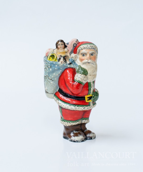 American Santa with Tree Decorated Bag, VFA Nr. 17031