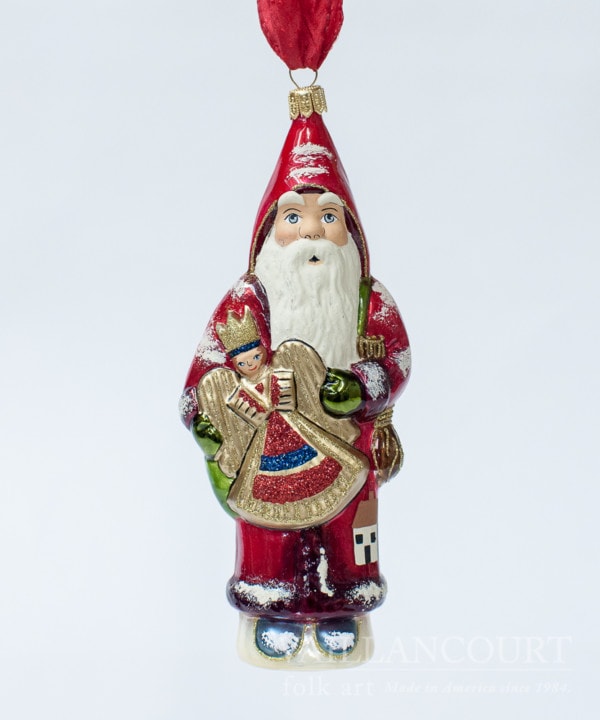 Nürnberg “Rauschgoldengel” Santa Ornament