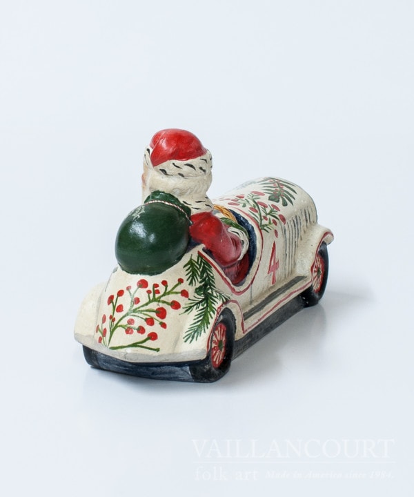 Santa Driving Vintage Car, VFA Nr. 17034