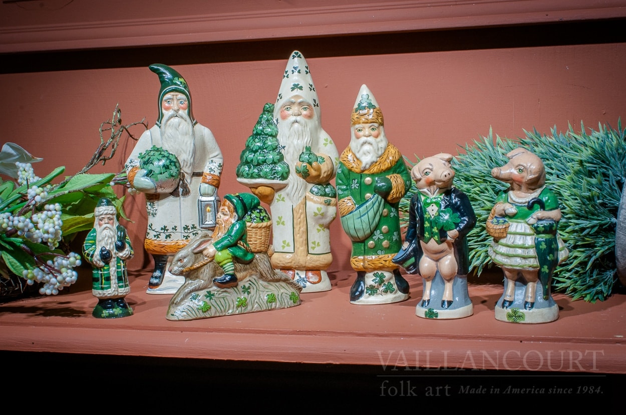 St. Patrick's Day Irish Santa Series