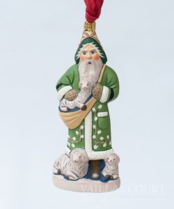 Santa With Lamb Ornament, VFA Nr. OR16407