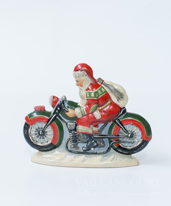 Collector's Design Series Santa on Motorcycle, 17079