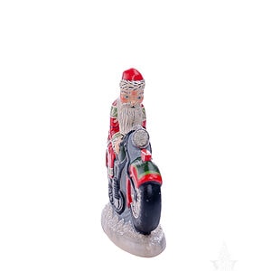 Collector's Design Series Santa on Motorcycle