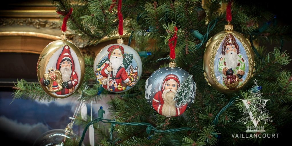  Christmas  Ornaments  by Vaillancourt Folk Art