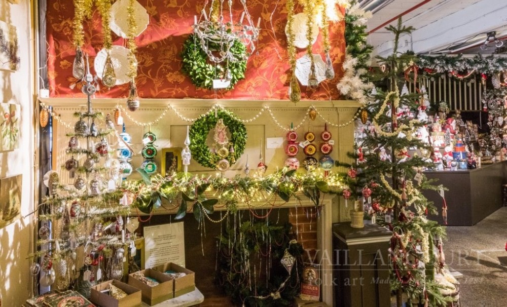a victorian vignette with nostalgic german glass ornaments combine with the playful decorations of antique - Nostalgic Christmas Decorations a victorian vignette with nostalgic german glass ornaments combine with the playful decorations of antique - Nostalgic Christmas Decorations