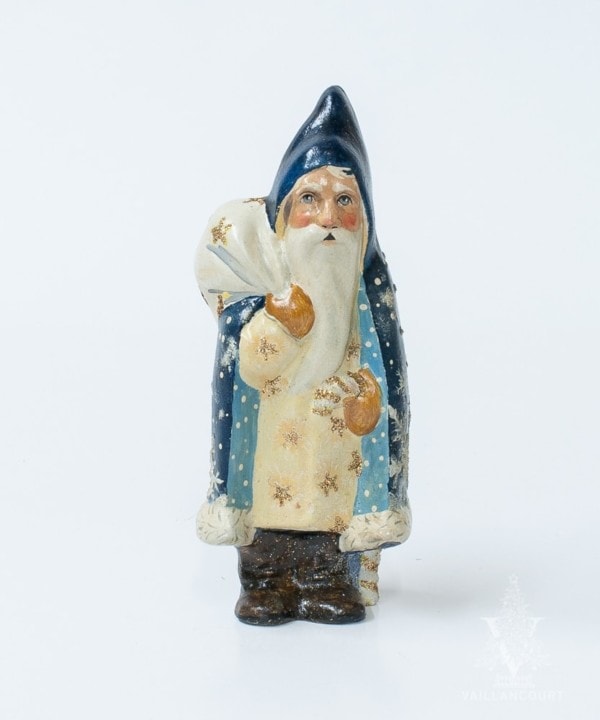 29th Starlight Santa: Blue First Snowfall Santa, VFA Nr. 18030