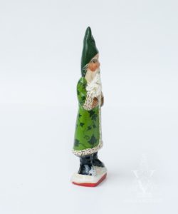 Green Vine Santa with White Tree