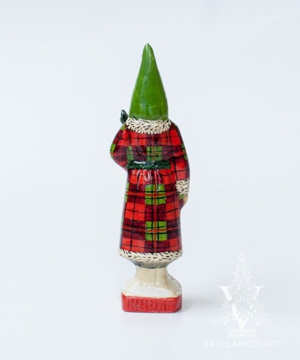 Skinny Flannel Santa with Tree, VFA Nr. 18077