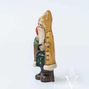 Yellow Father Christmas with Lantern One of a Kind, VFA Nr. 18089