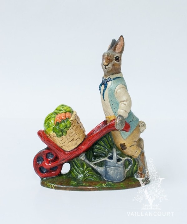 Painting Workshop Dressed Gardening Rabbit