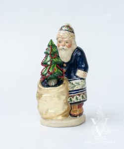 Collector's Design Series Santa With Gold Bag
