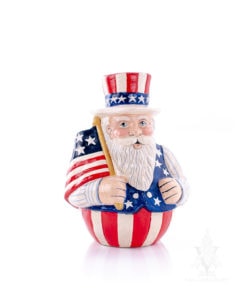 Uncle Sam Patriotic Santa