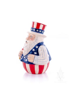 Uncle Sam Patriotic Santa