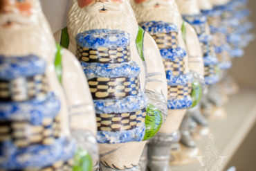 Nantucket Santa With Stacked Baskets of Hydrangeas To Be Introduced July 19th Nantucket Santa With Stacked Baskets of Hydrangeas