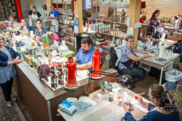 Tariff-Free, Made in Massachusetts: Vaillancourt Chalkware The Vaillancourt production team at work in the Sutton, MA artists' studios.