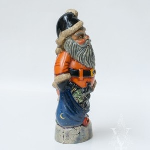 Halloween Santa On Ghost and Snake With Witch In Bag, VFA Nr. 18100
