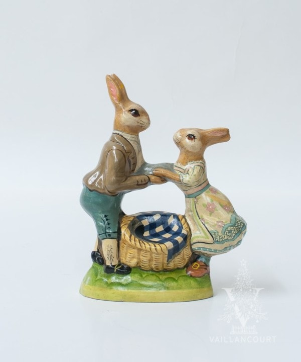 Dancing Rabbits Around Basket, VFA Nr. 19001