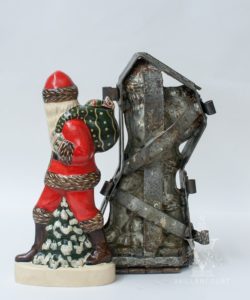 Father Christmas with Walking Stick (Original with Mould)