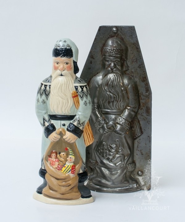 Grey Santa with Bag (One-of-a-Kind With Mould), VFA Nr. 19063
