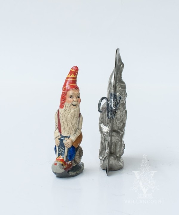 Gnome Riding Snail (One-of-a-Kind with Mould), VFA Nr. 19071