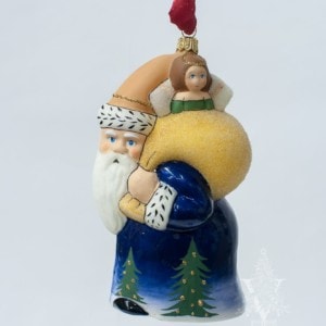 Santa We Have Heard On High By Candlelight Ornament