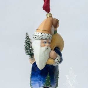 Santa We Have Heard On High By Candlelight Ornament, VFA Nr. OR19503