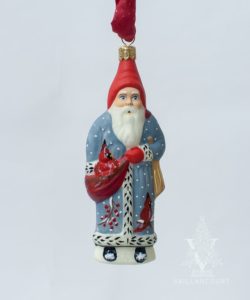 Cardinal Coat Santa Ornament, VFA Nr. OR19504