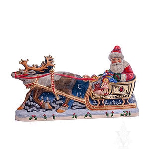 Midnight Delivery Large Sleigh