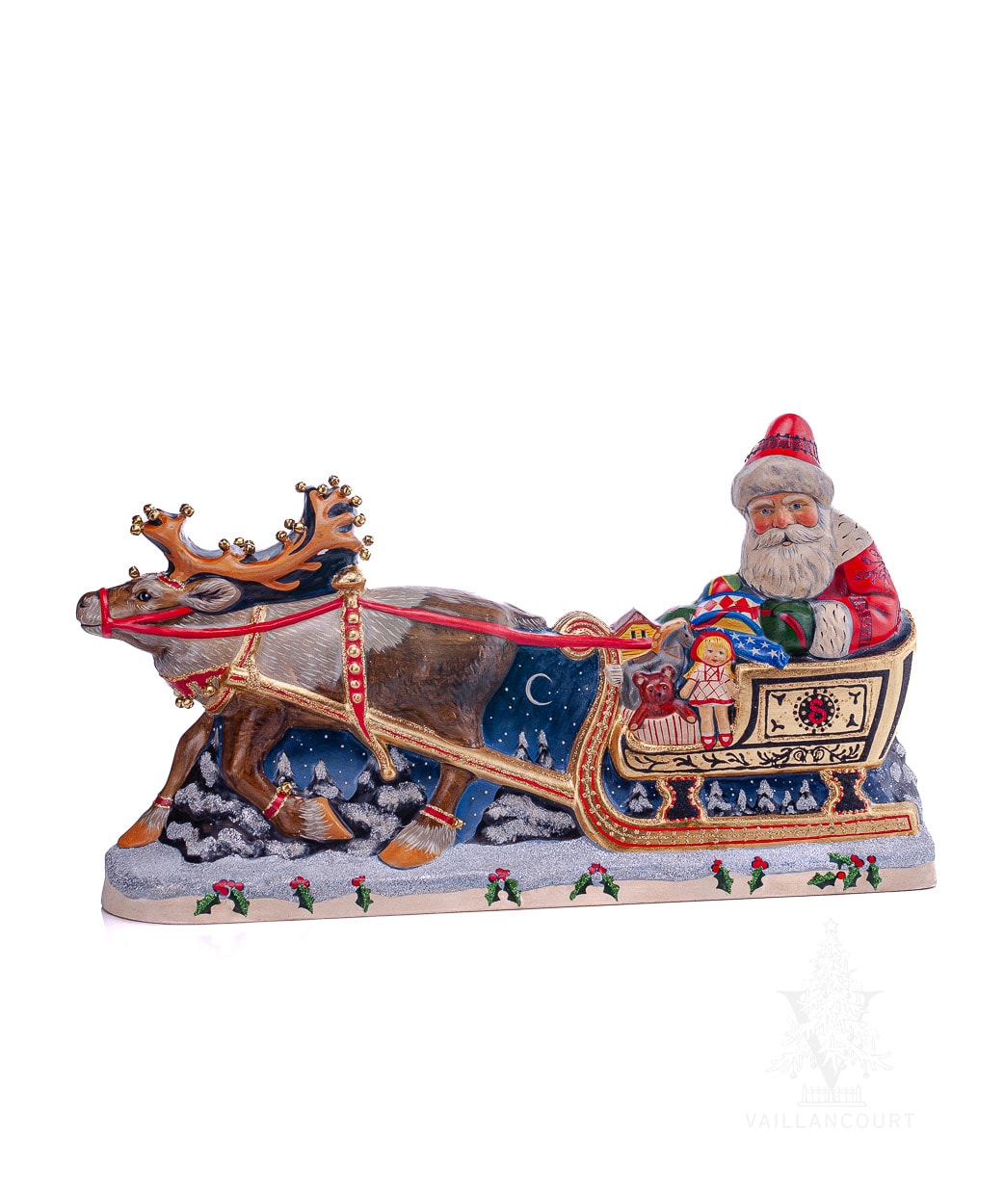 Midnight Delivery Large Sleigh