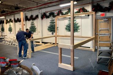 The Making of an American Christkindlesmarkt Building the artisan stalls for the Vaillancourt Christkindlesmarkt & Artisan Show this November.