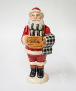 Colonial Williamsburg Wine Crate Santa