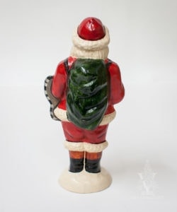 Colonial Williamsburg Wine Crate Santa