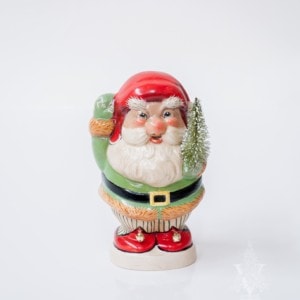 Jolly Santa with Bells on Shoes