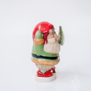 Jolly Santa with Bells on Shoes