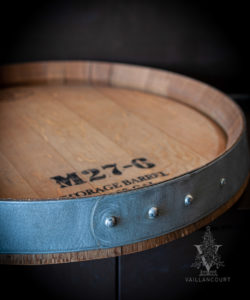 Wine Barrel Lazy Susan
