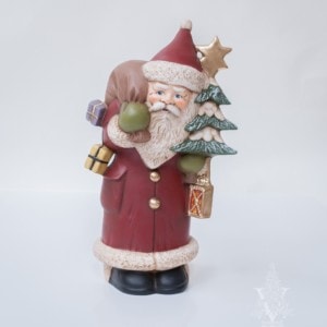 MAROLIN Father Christmas with Tree and Star