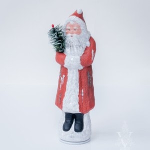 MAROLIN Santa with Muff in Red (Candy Box)
