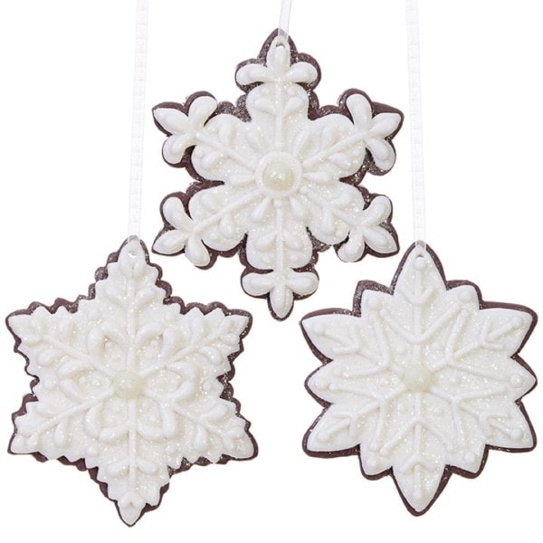 Gingerbread Snowflake ornament