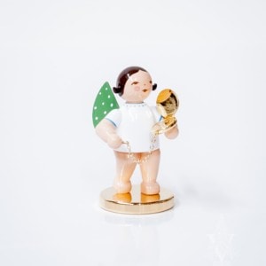 Limited Gold Edition No. 12: Brown Haired Companion Angel with Pocket Watch