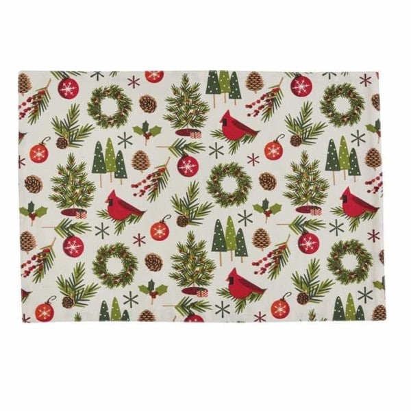 Christmas Greenery Placemat