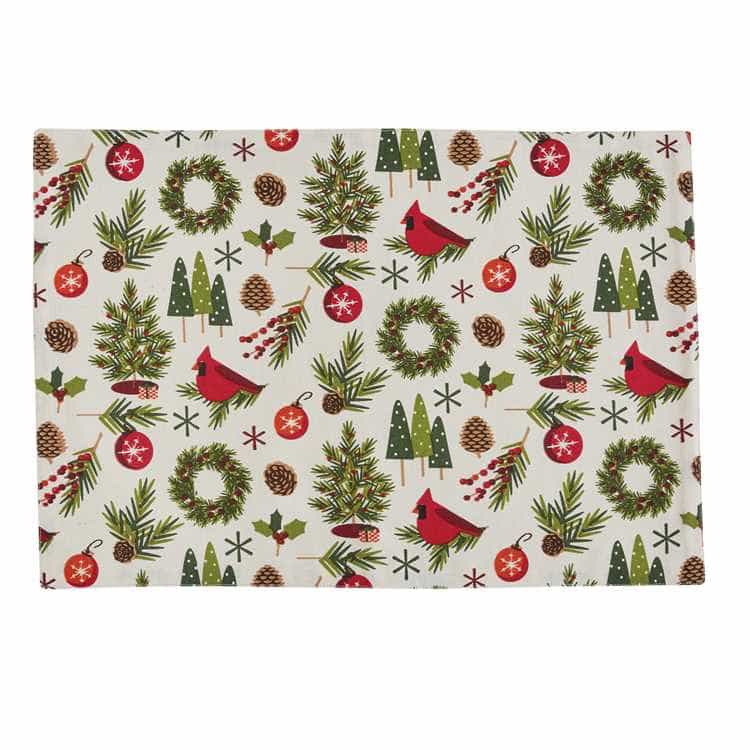 Christmas Greenery Placemat from Vaillancourt