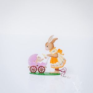 Bunny with Carriage by Wilhelm Schweizer