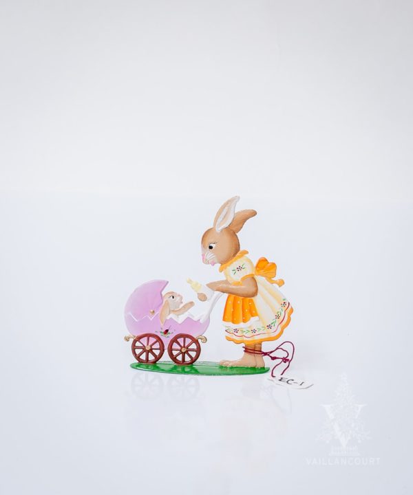 Bunny with Carriage by Wilhelm Schweizer
