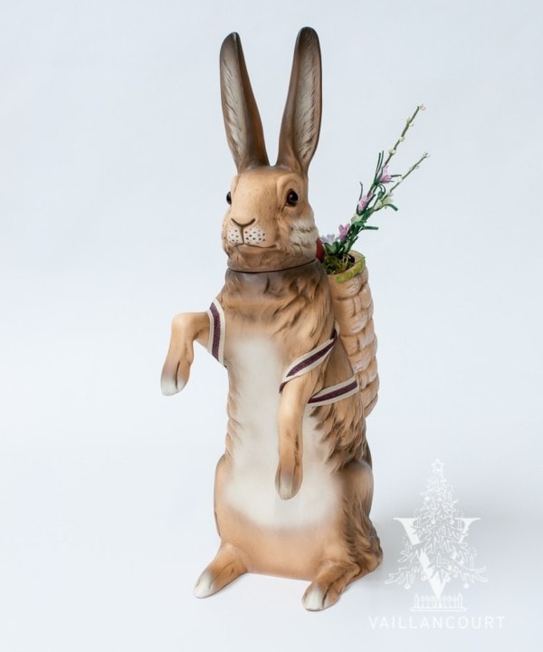 MAROLIN Large Hare Candy Box with Basket